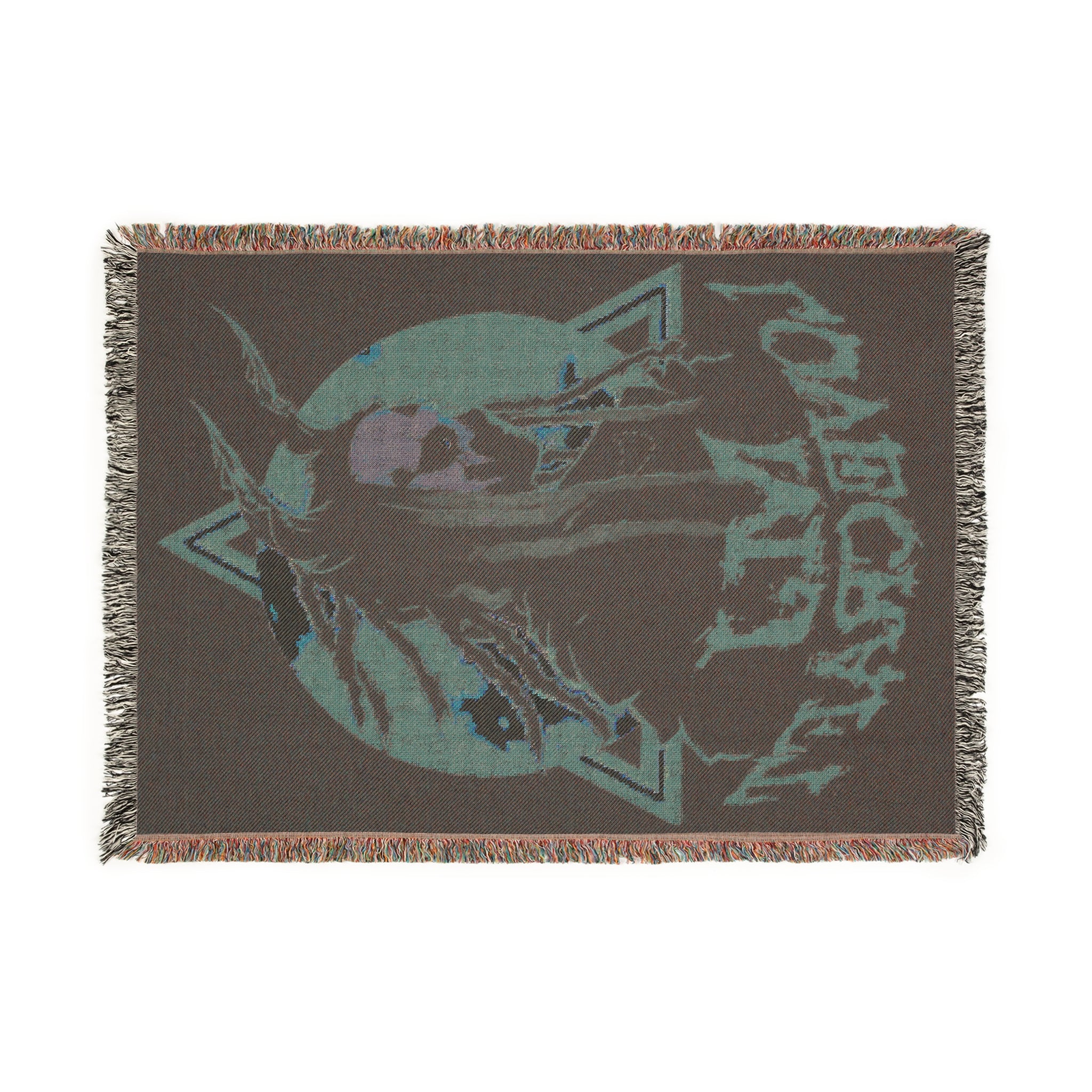 "Blood Moon" Woven Blanket