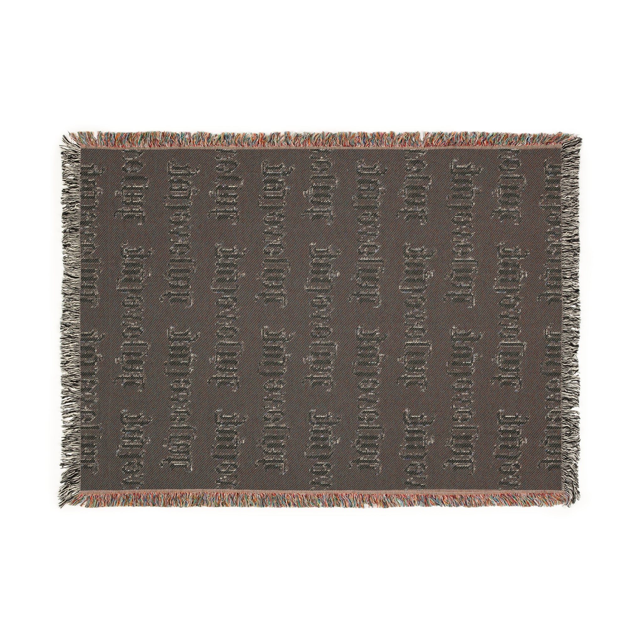 "Scroll" Woven Blanket
