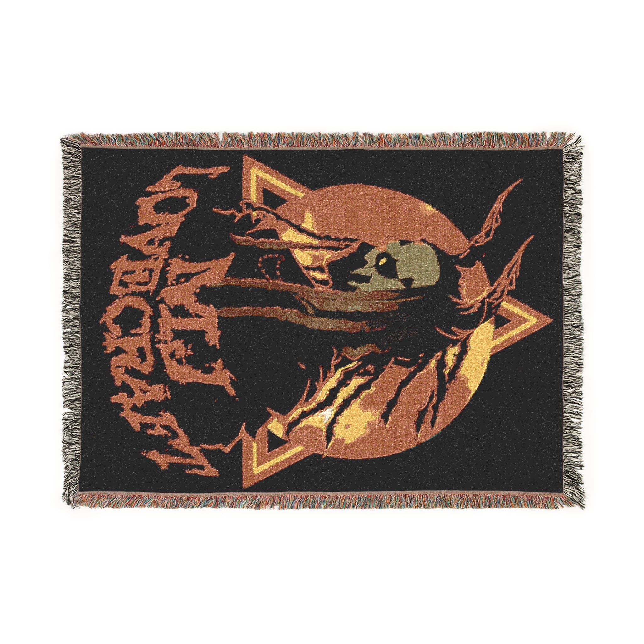 "Blood Moon" Woven Blanket