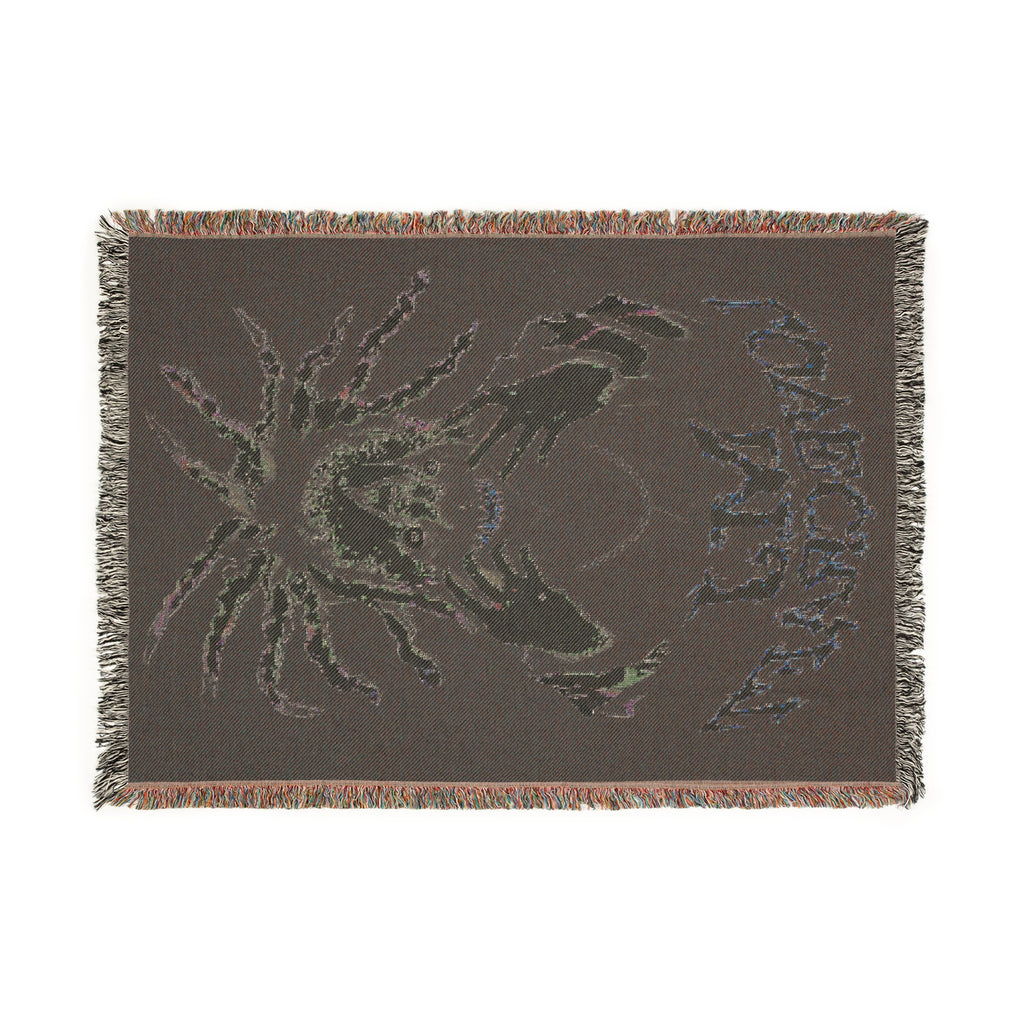"You Should Smile More" Woven Blanket