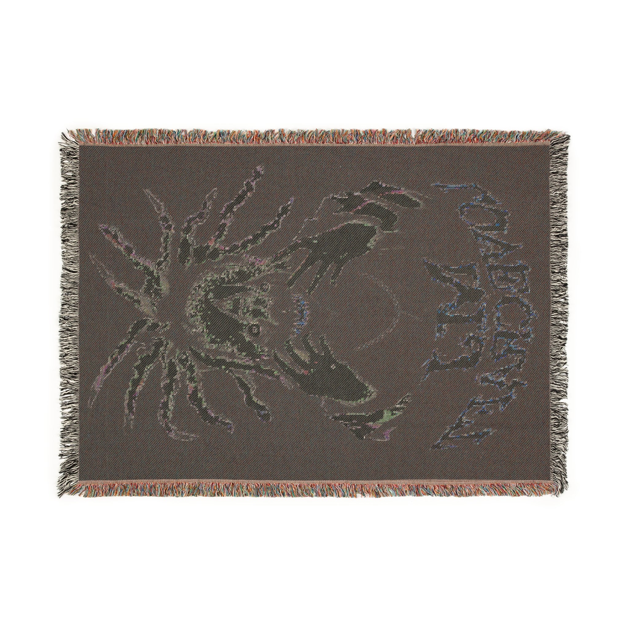 "You Should Smile More" Woven Blanket
