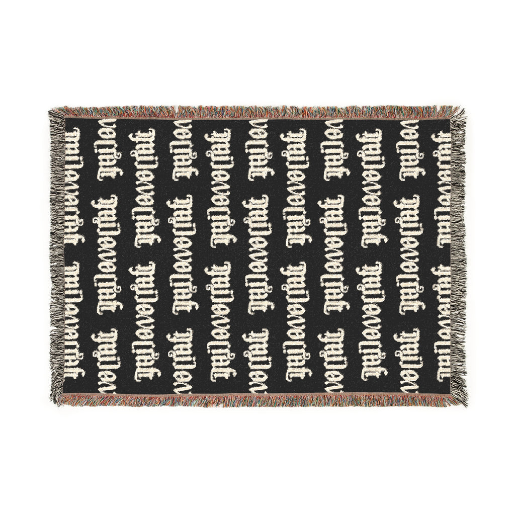 "Scroll" Woven Blanket