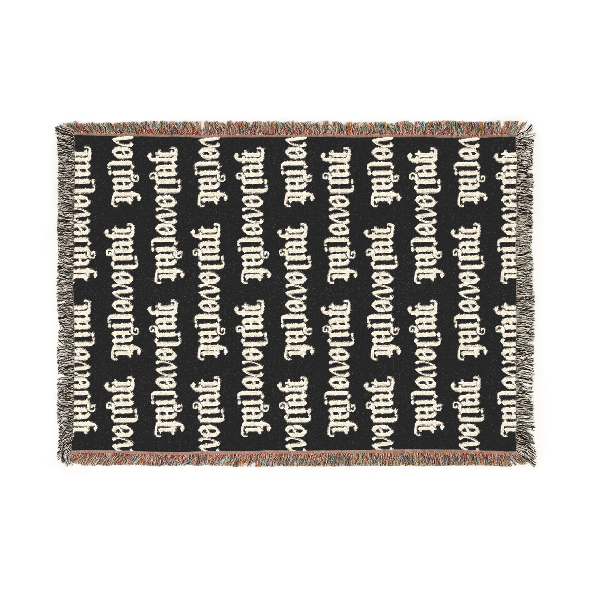 "Scroll" Woven Blanket